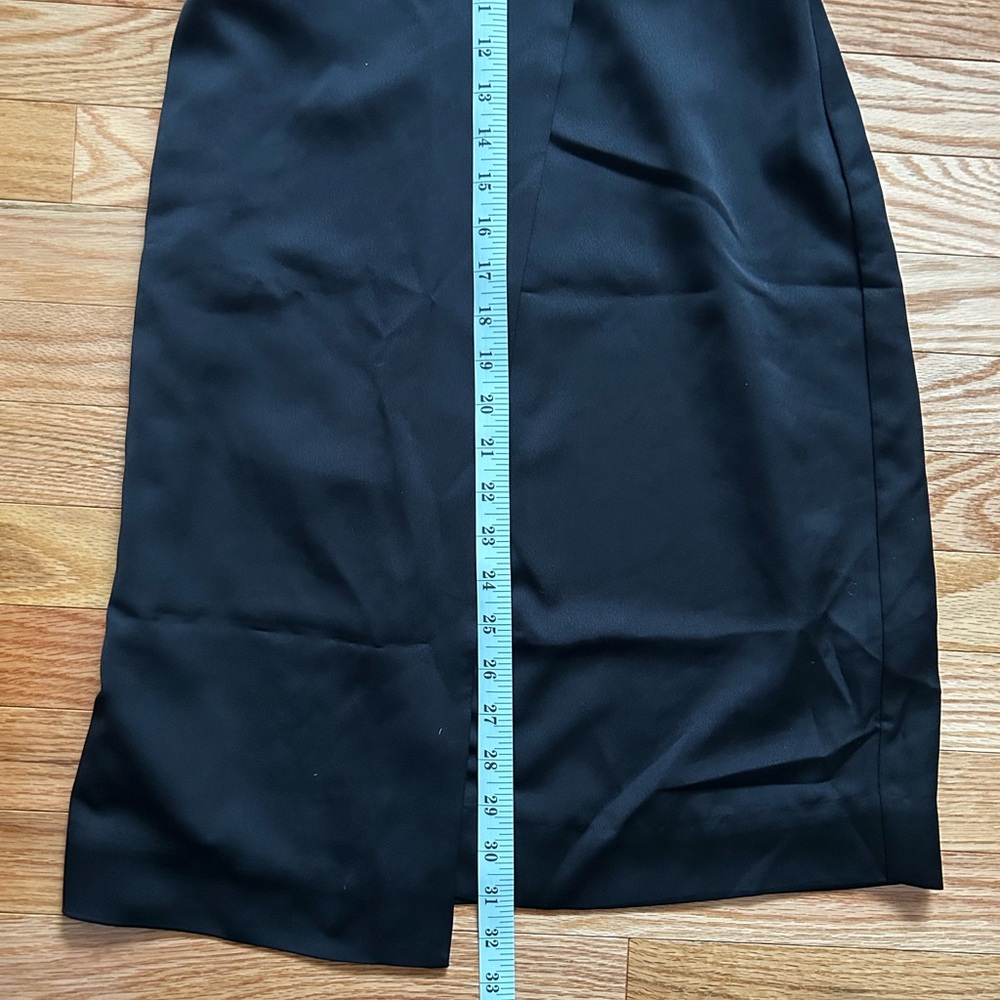 J. Crew Black Spaghetti-Strap Midi Dress - Picture 8 of 8